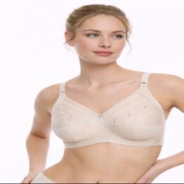 total support embroidered full cup bra